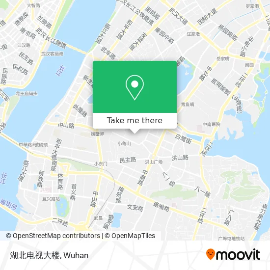 湖北电视大楼 map