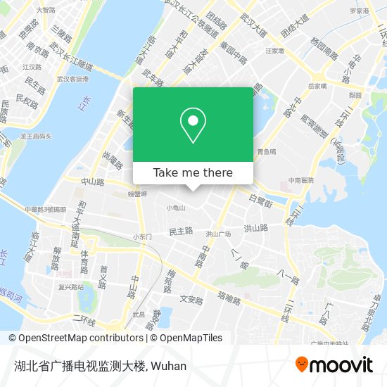 湖北省广播电视监测大楼 map