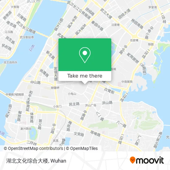 湖北文化综合大楼 map