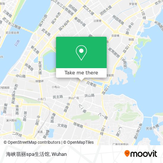 海峡翡丽spa生活馆 map