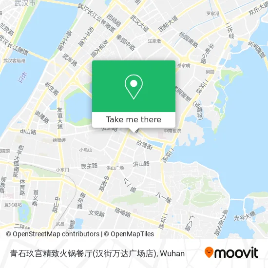 青石玖宫精致火锅餐厅(汉街万达广场店) map