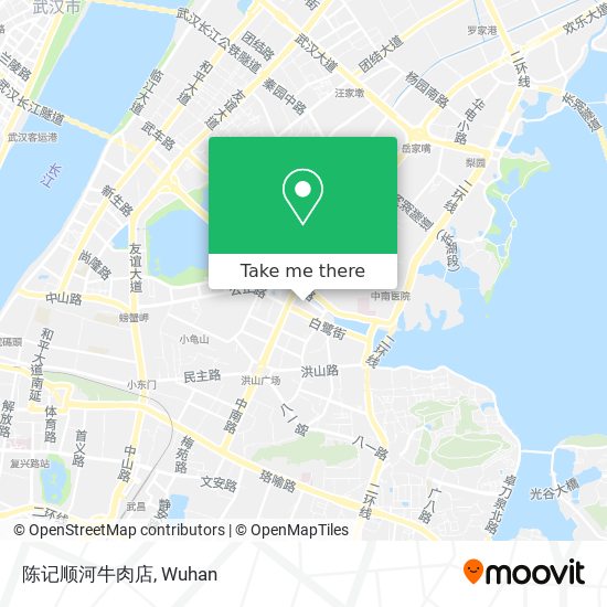 陈记顺河牛肉店 map
