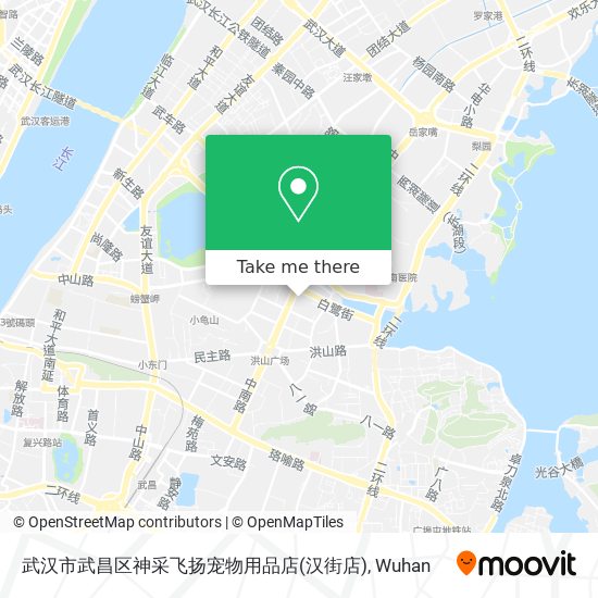 武汉市武昌区神采飞扬宠物用品店(汉街店) map