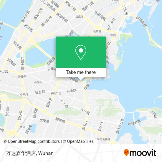 万达嘉华酒店 map