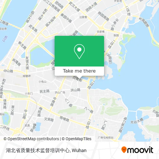 湖北省质量技术监督培训中心 map