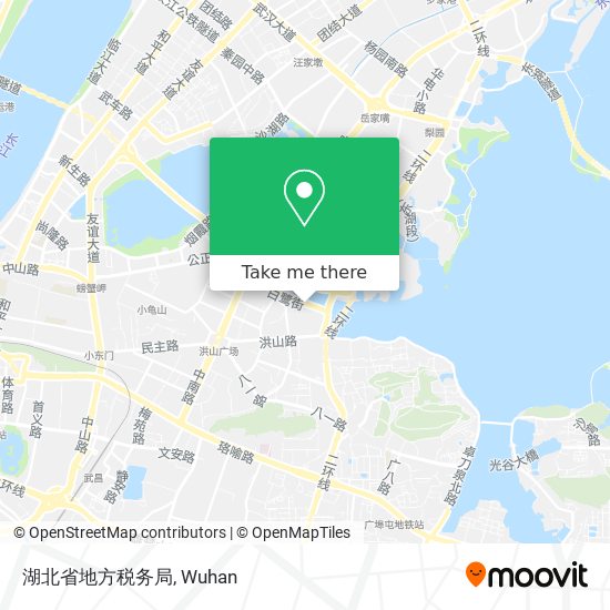 湖北省地方税务局 map