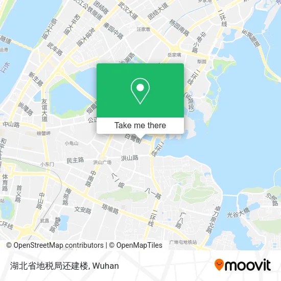 湖北省地税局还建楼 map