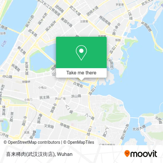 喜来稀肉(武汉汉街店) map
