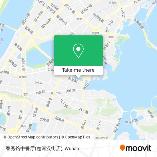 香秀馆中餐厅(楚河汉街店) map