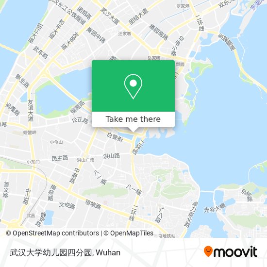 武汉大学幼儿园四分园 map