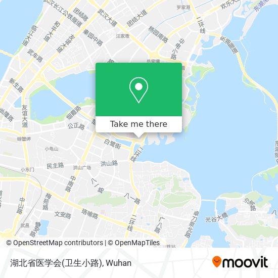 湖北省医学会(卫生小路) map