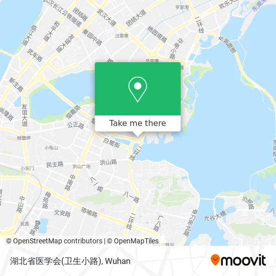 湖北省医学会(卫生小路) map