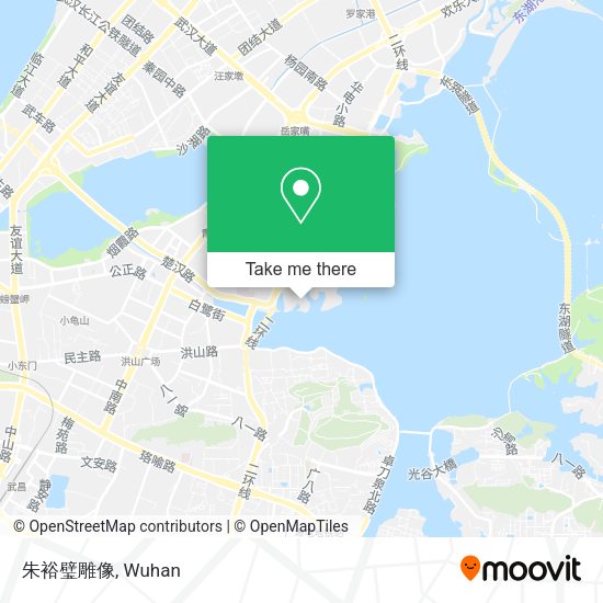 朱裕璧雕像 map