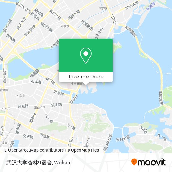武汉大学杏林9宿舍 map