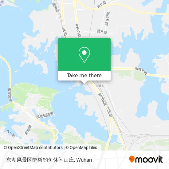 东湖风景区鹊桥钓鱼休闲山庄 map