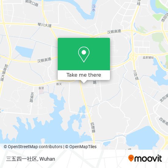 三五四一社区 map