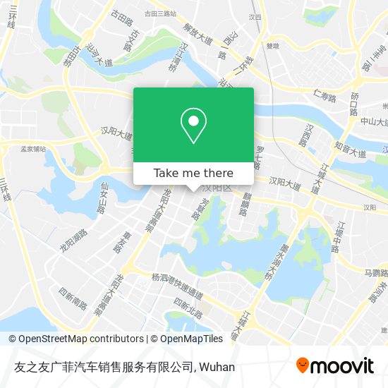 友之友广菲汽车销售服务有限公司 map