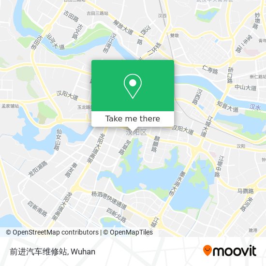 前进汽车维修站 map