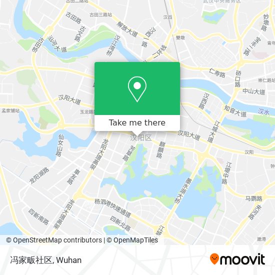 冯家畈社区 map