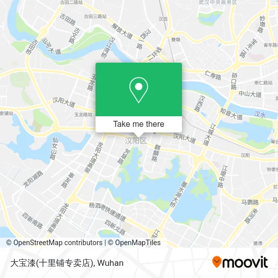 大宝漆(十里铺专卖店) map