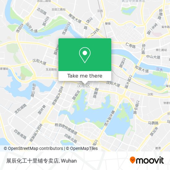 展辰化工十里铺专卖店 map