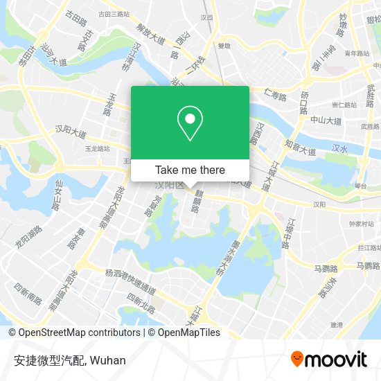 安捷微型汽配 map