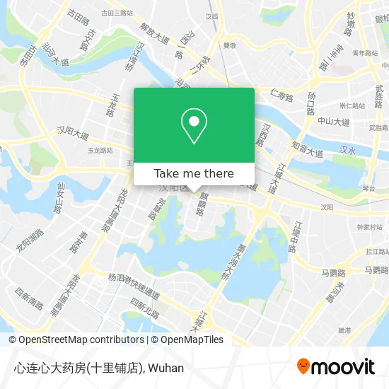 心连心大药房(十里铺店) map