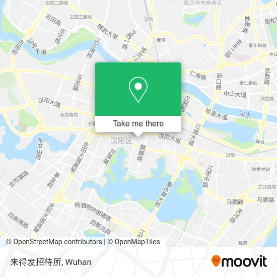 来得发招待所 map