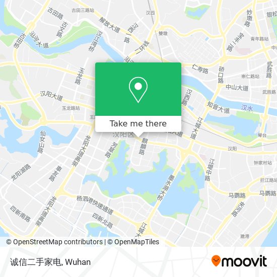 诚信二手家电 map