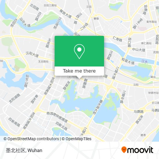 墨北社区 map