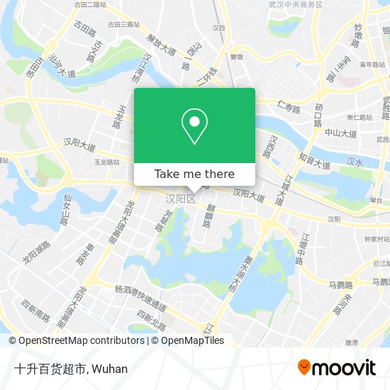 十升百货超市 map