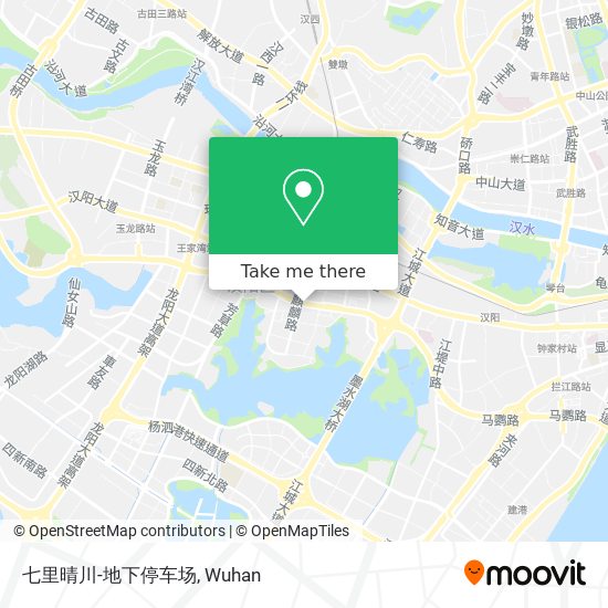 七里晴川-地下停车场 map