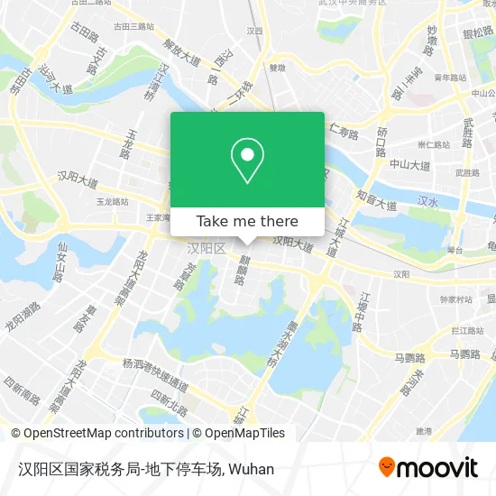 汉阳区国家税务局-地下停车场 map