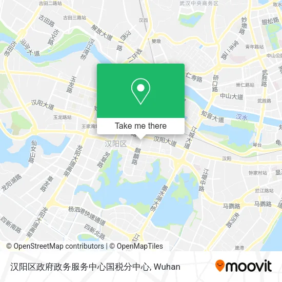 汉阳区政府政务服务中心国税分中心 map