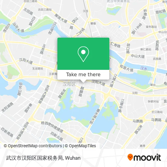 武汉市汉阳区国家税务局 map