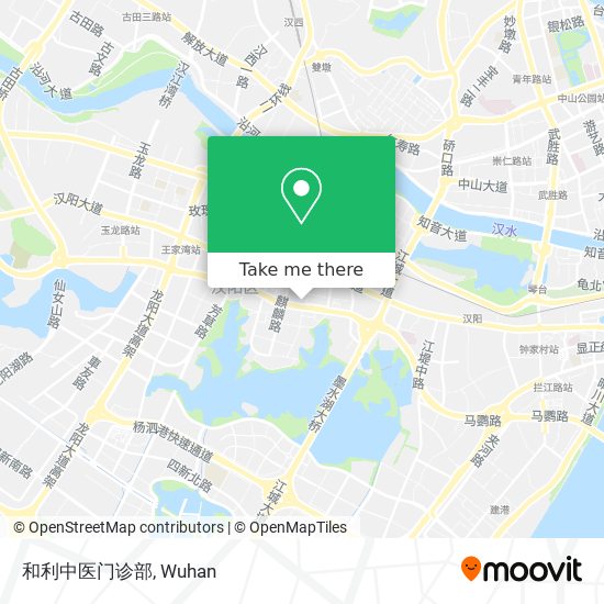 和利中医门诊部 map