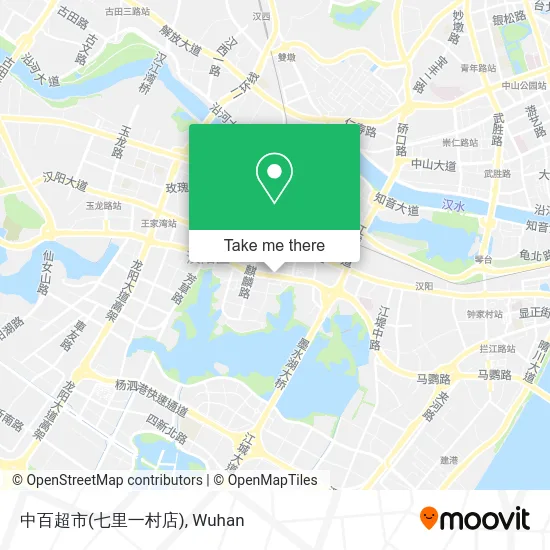 中百超市(七里一村店) map