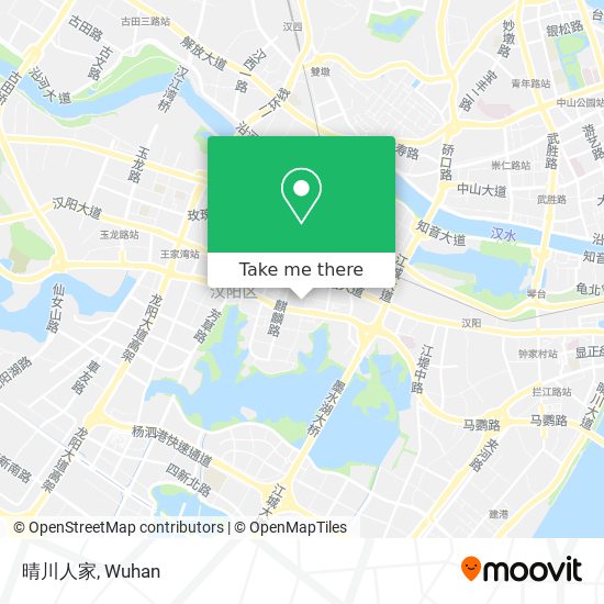 晴川人家 map