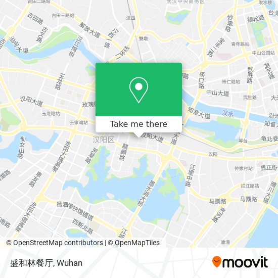 盛和林餐厅 map