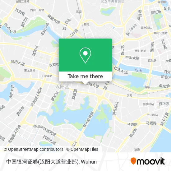 中国银河证券(汉阳大道营业部) map