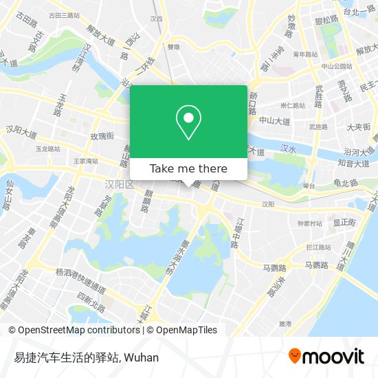 易捷汽车生活的驿站 map
