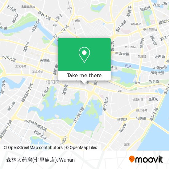森林大药房(七里庙店) map