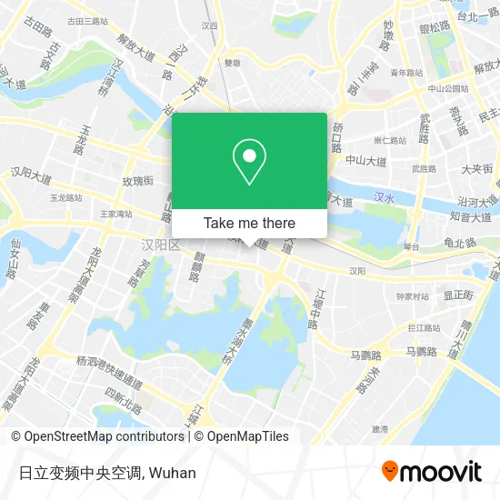 日立变频中央空调 map