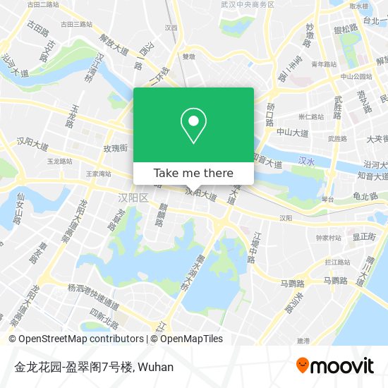 金龙花园-盈翠阁7号楼 map