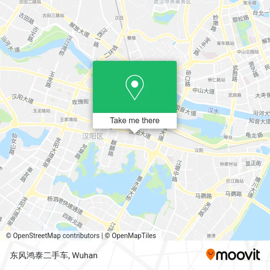 东风鸿泰二手车 map