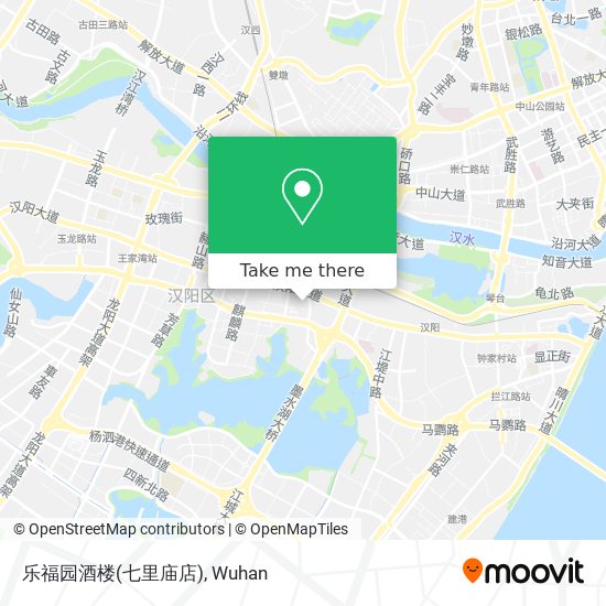 乐福园酒楼(七里庙店) map