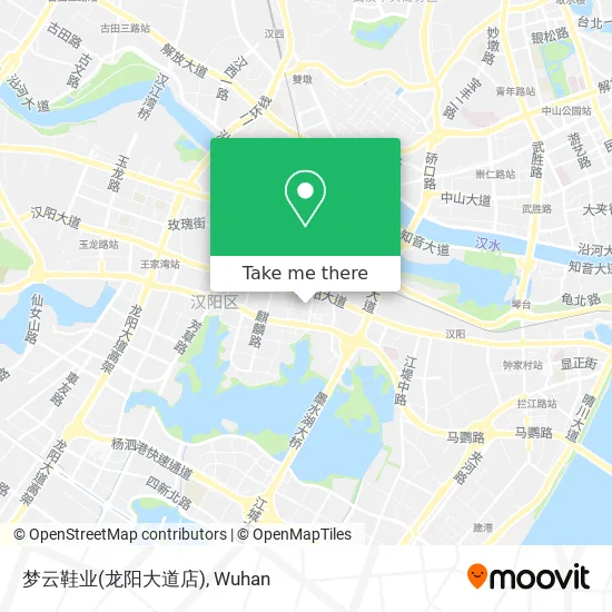梦云鞋业(龙阳大道店) map