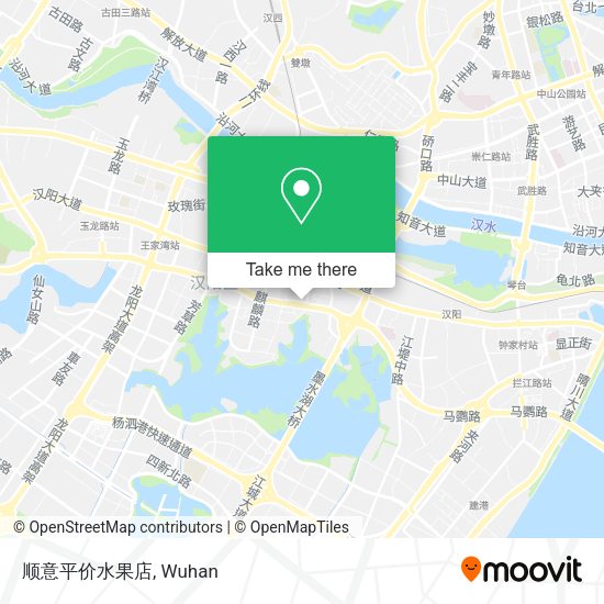 顺意平价水果店 map