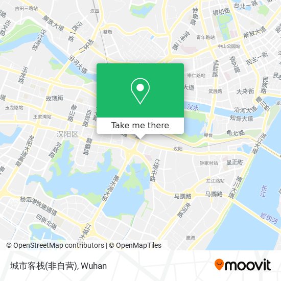 城市客栈(非自营) map