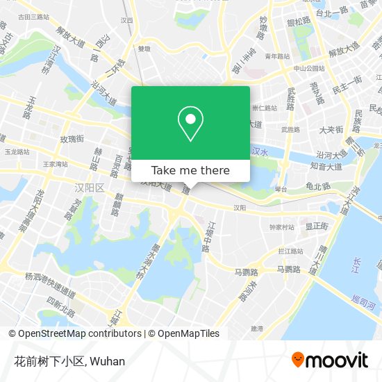 花前树下小区 map